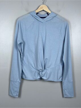 Title Nine Women's Cyclone Lightweight Cropped Fit Training Hoodie 400945 Size M